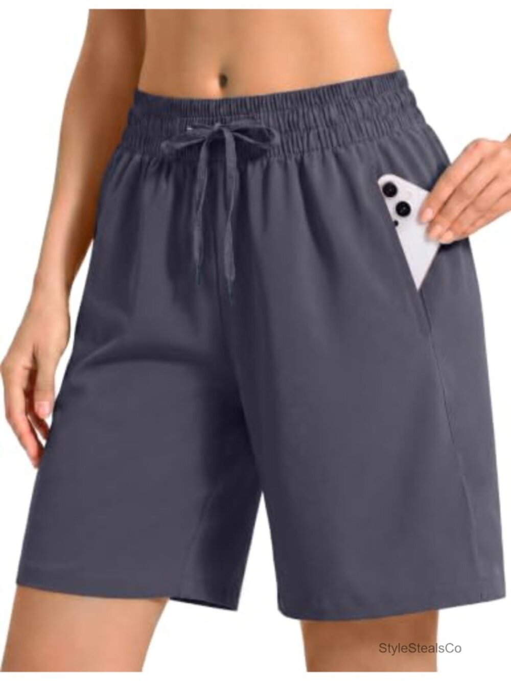 Women's 7" Athletic Running Shorts Quick Dry with Pockets